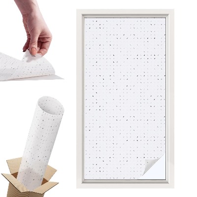 Naklejki witrażowe na drzwi Minimalistyczne kropki