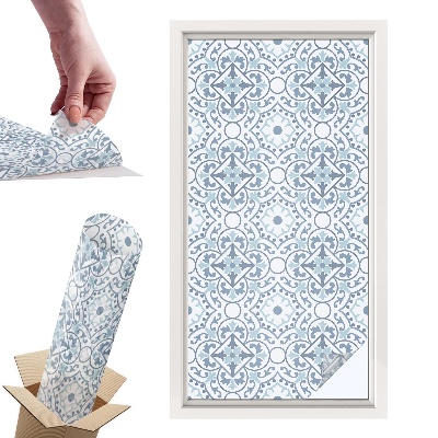 Okleina na okno mleczna Klasyczna mozaika