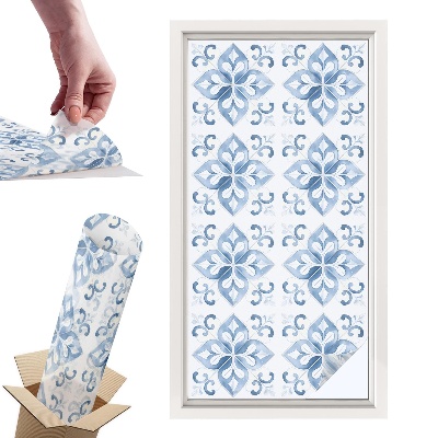 Okleina na okno mleczna Klasyczna elegancja