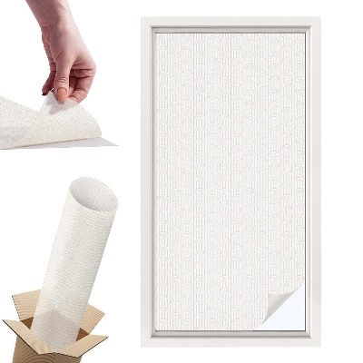 Witraż samoprzylepny na okno Delikatny łuk