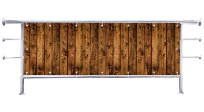 Osłona balkonu Klimatyczne deski