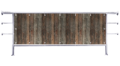 Osłona na balkon Wiejski płot