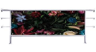 Osłona balkonowa na wymiar Bukiet