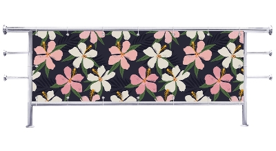 Osłona na balkon Dziewczęce kwiatki