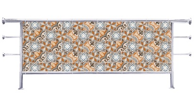 Osłona balkonu Kafelki abstrakcja