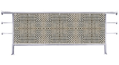 Osłona balkonowa na metry Hipnotyczny wzór