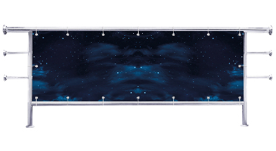 Osłona balkonowa Kosmos