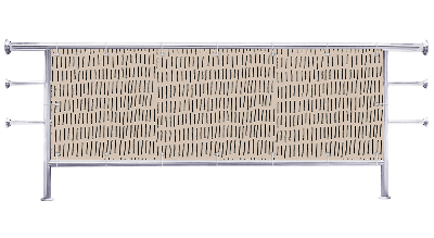 Osłona na balkon Nierówne kreski