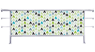 Przesłona balkonu Pole z namiotami