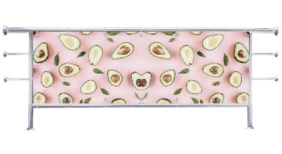 Osłona na balkon Avocado