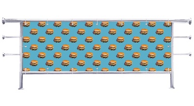 Osłona na balkon Kanapka