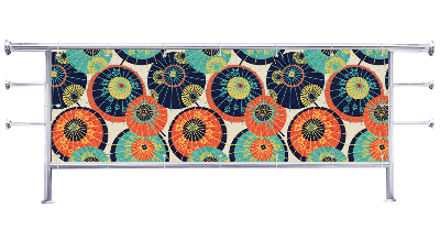 Osłona na balkon Japońskie parasole