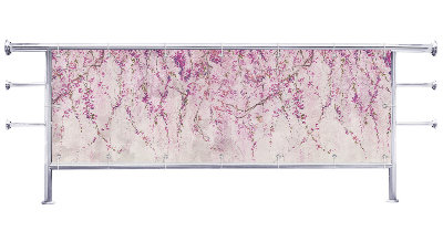 Osłona balkonowa Motyw japońskiej wiśni