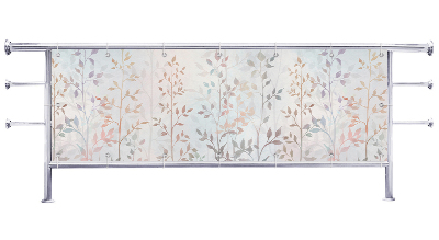 Osłona balkonowa na wymiar Rysunkowa łąka