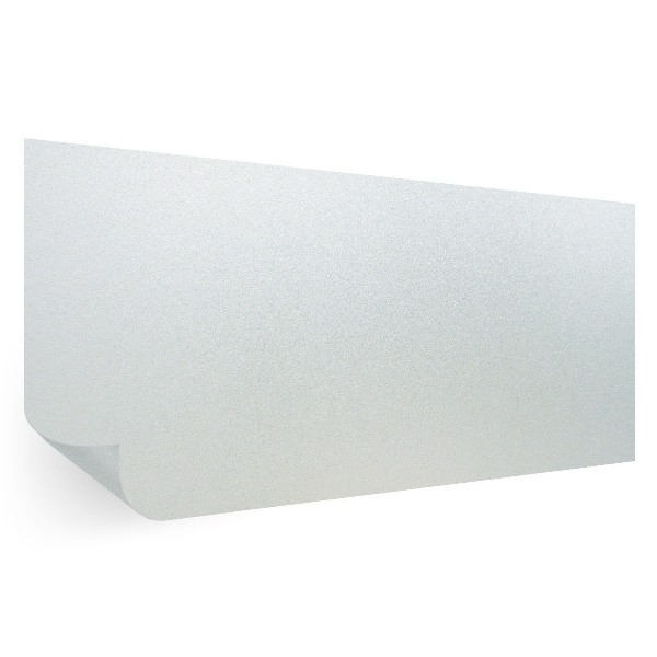 Naklejka na szybę witraż półprzezroczysta mleczna