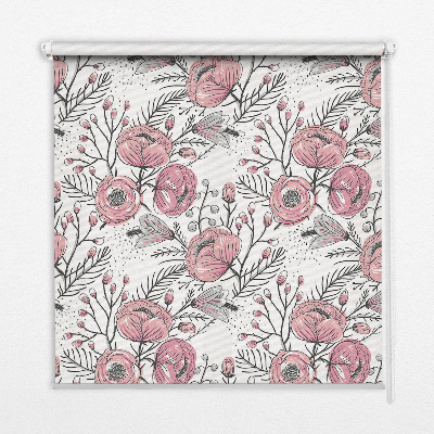 Roleta wewnętrzna Pąki kwiatowe z drzewa