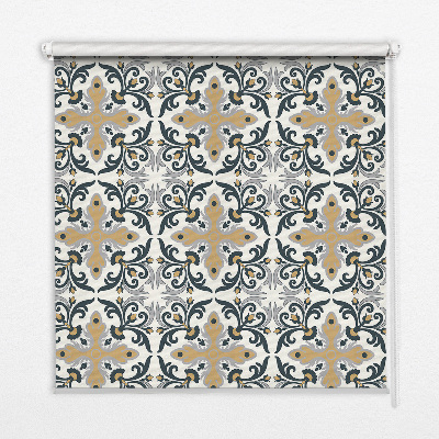 Nowoczesna roleta wewnętrzna Płytka marokańska