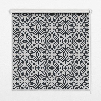 Nowoczesna roleta wewnętrzna Płytka portugalska