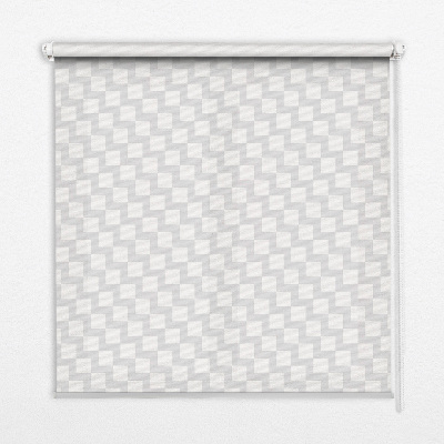 Roleta okienna Szare kwadraty