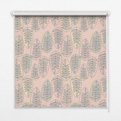 Roleta na okno Liście pełne kolorów