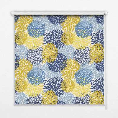 Roleta na okno Malowane rośliny