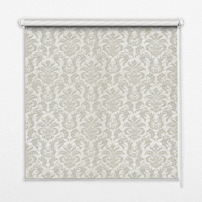 Roleta na okno Wzór w beżowym odcieniu