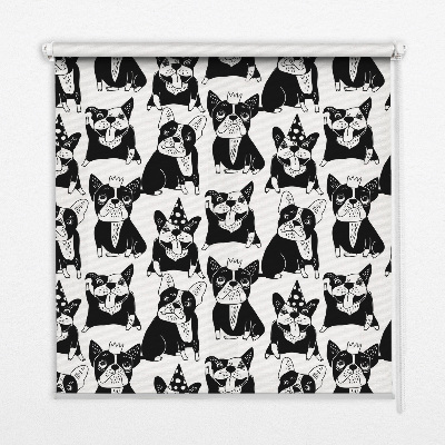 Roleta na okno Rysowane psy