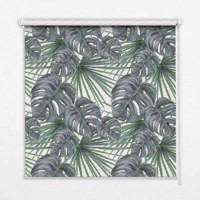 Roleta na okno Rysunek liści