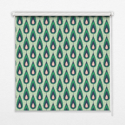 Roleta okienna wewnętrzna Rysowane awokado