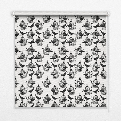 Roleta przeciwsłoneczna Czarne kruki