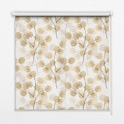 Roleta przeciwsłoneczna Żółte gałęzie