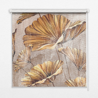 Roleta na drzwi balkonowe Rośliny