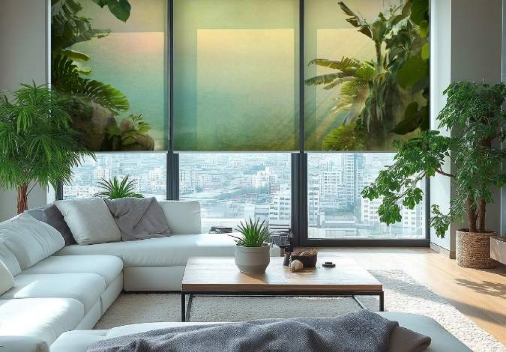 zieleń we wnętrzach